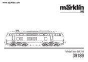 marklin 210 Série Mode D'emploi