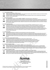 Hama 00053150 Mode D'emploi