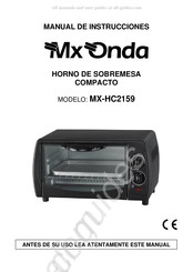 Mx Onda MX-HC2159 Manuel D'instructions