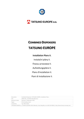 Tatsuno Europe OCEAN EURO COMBI Mode D'emploi