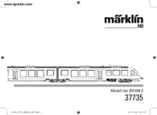marklin 37735 Mode D'emploi