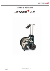 OPTRONIC JETCAM 4.0 Notice D'utilisation