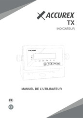 Gram TX ACCUREX Manuel De L'utilisateur