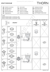 Thorn EFACT R/C00 SLIM Notice De Montage
