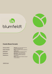 Blumfeldt 10035164 Mode D'emploi