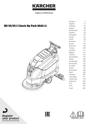 Kärcher BD 50/50 C Classic Bp Pack 80Ah Li Mode D'emploi