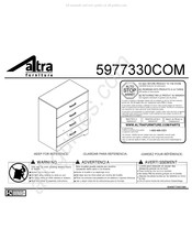 Altra Furniture 5977330COM Instructions De Montage