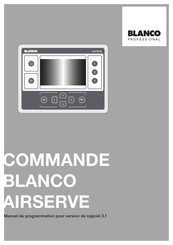 Blanco PROFESSIONAL AIRSERVE Manuel De Programmation