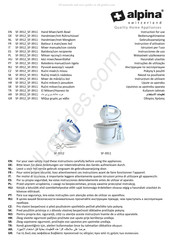 Alpine SF-3911 Instructions D'utilisation