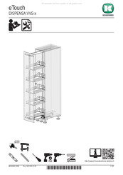 Kesseböhmer eTouch DISPENSA VVS Serie Instructions De Montage