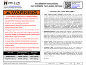 Horizon Global 76635 Instructions D'installation