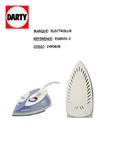 Electrolux EDB920 Mode D'emploi
