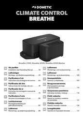 Dometic Breathe 2500 Instructions De Montage Et De Service