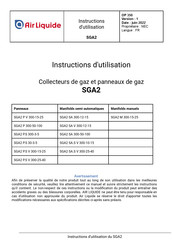 Air Liquide SGA2 SA V 300-12-15 Instructions D'utilisation