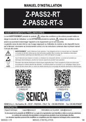 Seneca Z-PASS2-RT Manuel D'installation