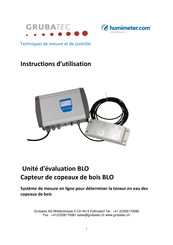 Grubatec BLO Instructions D'utilisation