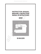 Singer 8090 Manuel D'instructions