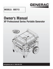 Generac 005713 Manuel D'entretien