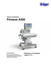 Dräger Perseus A500 Notice D'utilisation