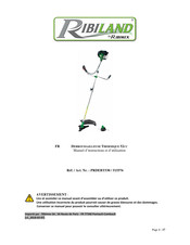 Ribimex RIBILAND PRDEBT530 Manuel D'instructions Et D'utilisation