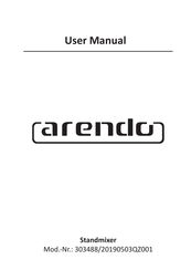 ARENDO 303488 Mode D'emploi
