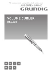 Grundig VOLUME CURLER Mode D'emploi