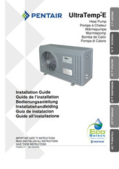 Pentair Ultratemp-E 15 Guide De L'installation
