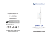 Grandstream Networks GWN7664LR Guide D'installation Rapide