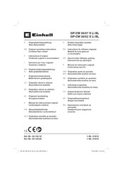 EINHELL 34.133.10 Instructions D'origine