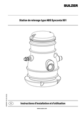 Sulzer ABS Synconta 801 Instructions D'installation Et D'utilisation