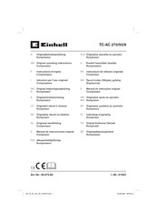 EINHELL TC-AC 270/50/8 Instructions D'origine