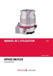 Pfeiffer Vacuum HIPACE 300 PLUS Manuel De L'utilisateur