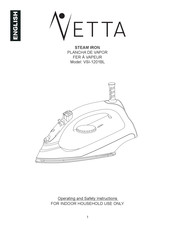 Vetta VSI-1201BL Mode D'emploi