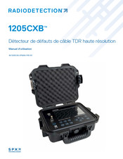 Radiodetection 1205CXB Manuel D'utilisation