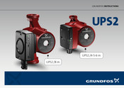 Grundfos UPS2 Manuel D'instructions