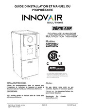 innovair AMP Série Guide D'installation Et Manuel Du Propriétaire