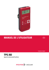 Pfeiffer Vacuum TPG 202 Manuel De L'utilisateur