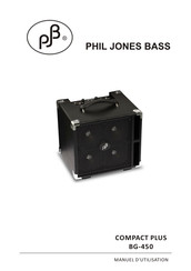 Phil Jones Bass COMPACT PLUS BG-450 Manuel D'utilisation