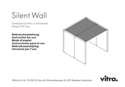 VITRA Silent Wall Mode D'emploi