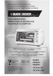 Black & Decker Home CTO6120B Mode D'emploi