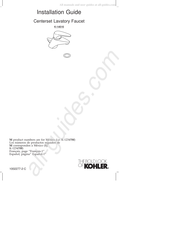 Kohler K-14616 Guide D'installation