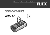 Flex ADM 60 Notice D'instruction D'origine