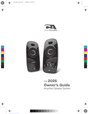Cyber Acoustics CA-2026 Guide Du Propriétaire