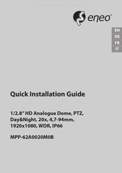 Eneo MPP-62A0020M0B Guide D'installation Rapide