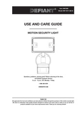 Defiant DF-5311-BZ-D Guide D'utilisation Et D'entretien