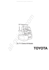 Toyota SL1T-X Série Manuel D'instructions