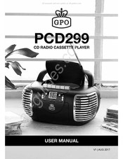 GPO PCD299 Mode D'emploi