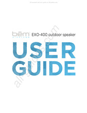 bem wireless EXO-400 Mode D'emploi