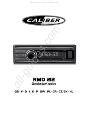 Caliber RMD 212 Guide De Démarrage Rapide