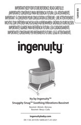 ingenuity Snuggity Snug Soothing Vibrations Bassinet Mode D'emploi